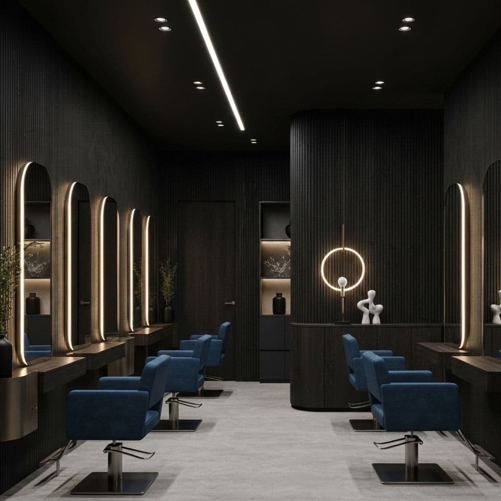 Salón de peluquería en Bariloche, Río Negro